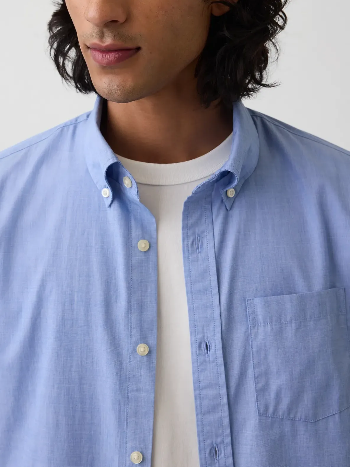 Organic Cotton Poplin Classic Shirt