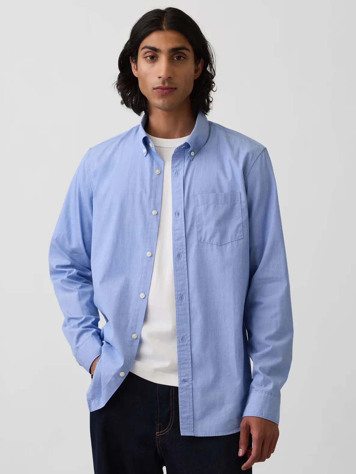 Organic Cotton Poplin Classic Shirt