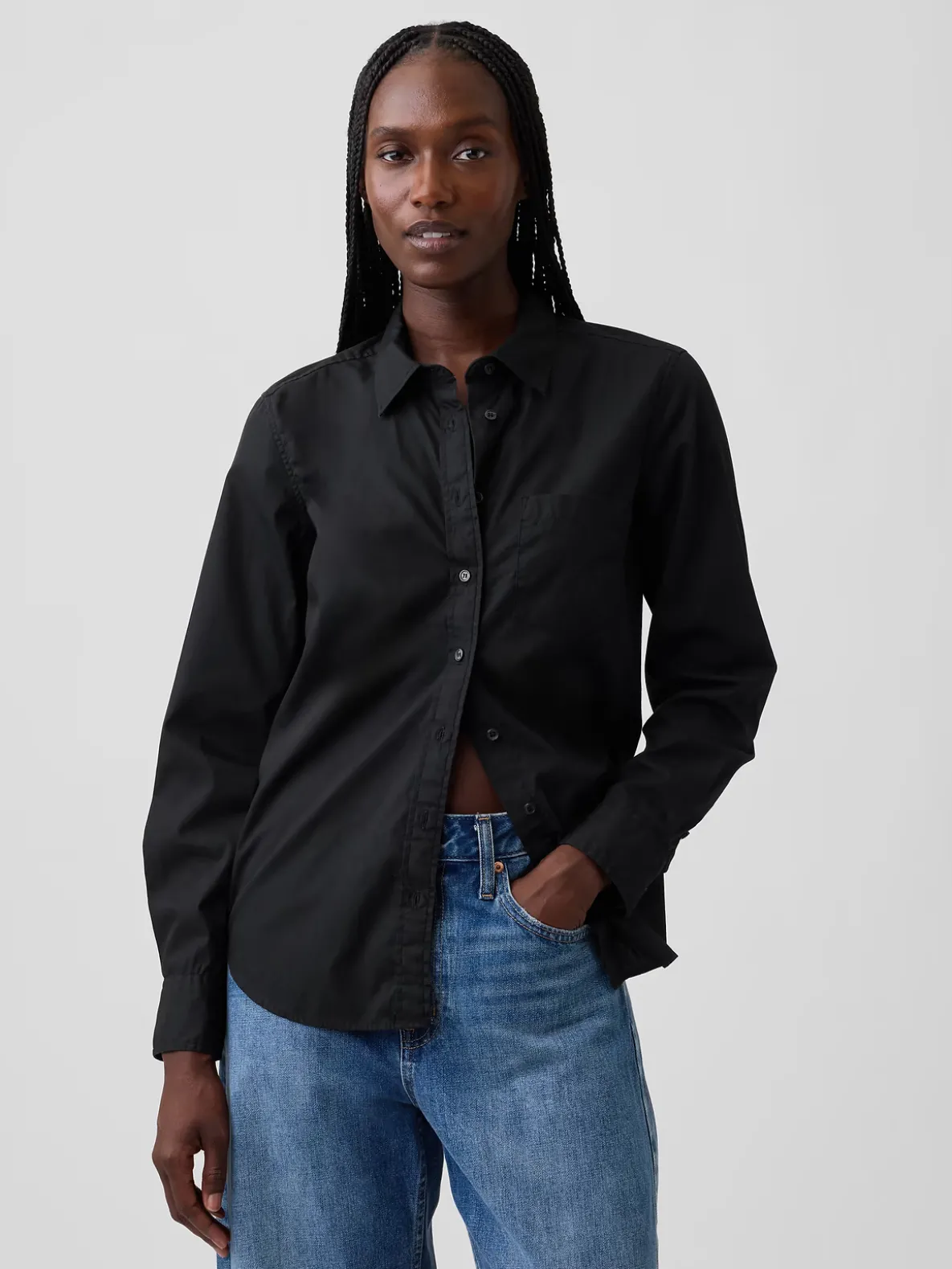Organic Cotton Poplin Classic Shirt