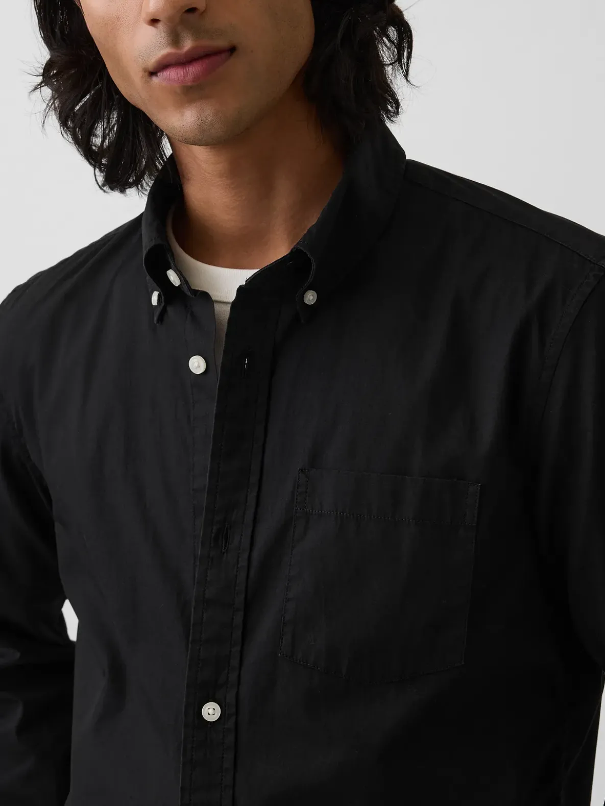 Organic Cotton Poplin Classic Shirt