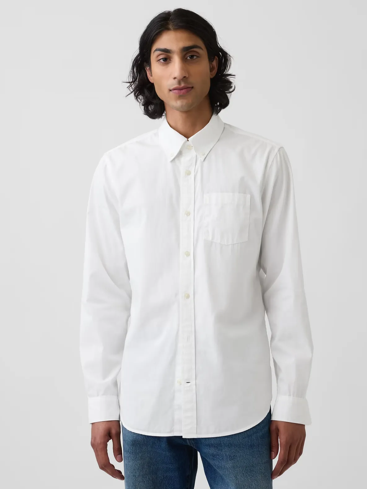 Organic Cotton Poplin Classic Shirt