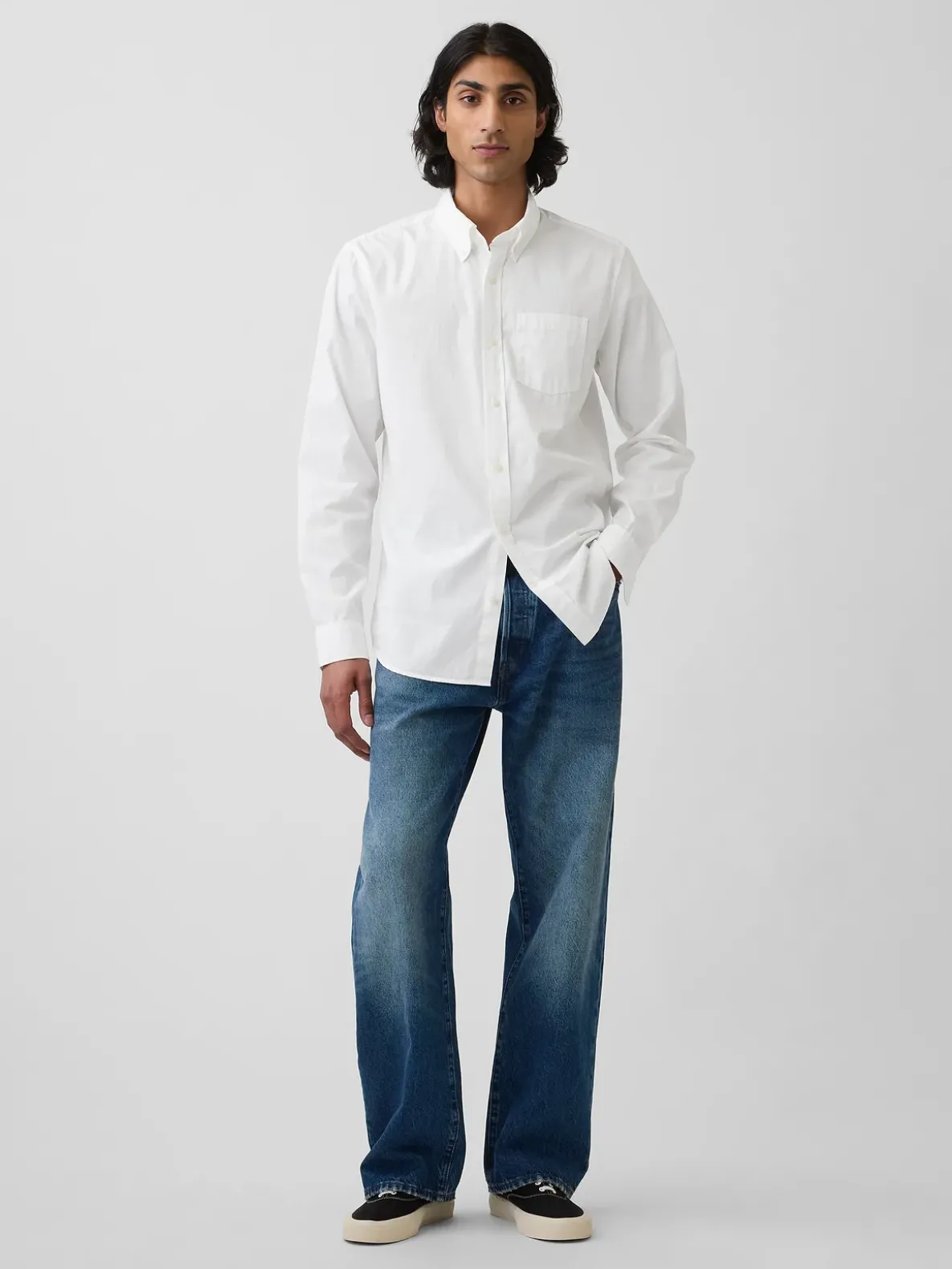 Organic Cotton Poplin Classic Shirt