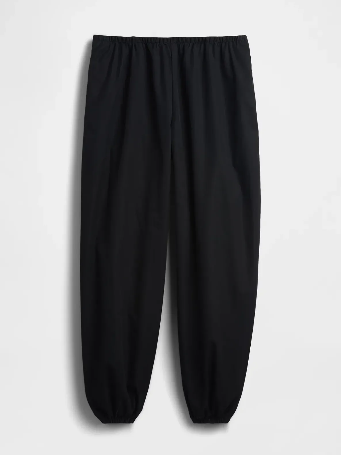 Organic Cotton Poplin Easy Baggy Joggers