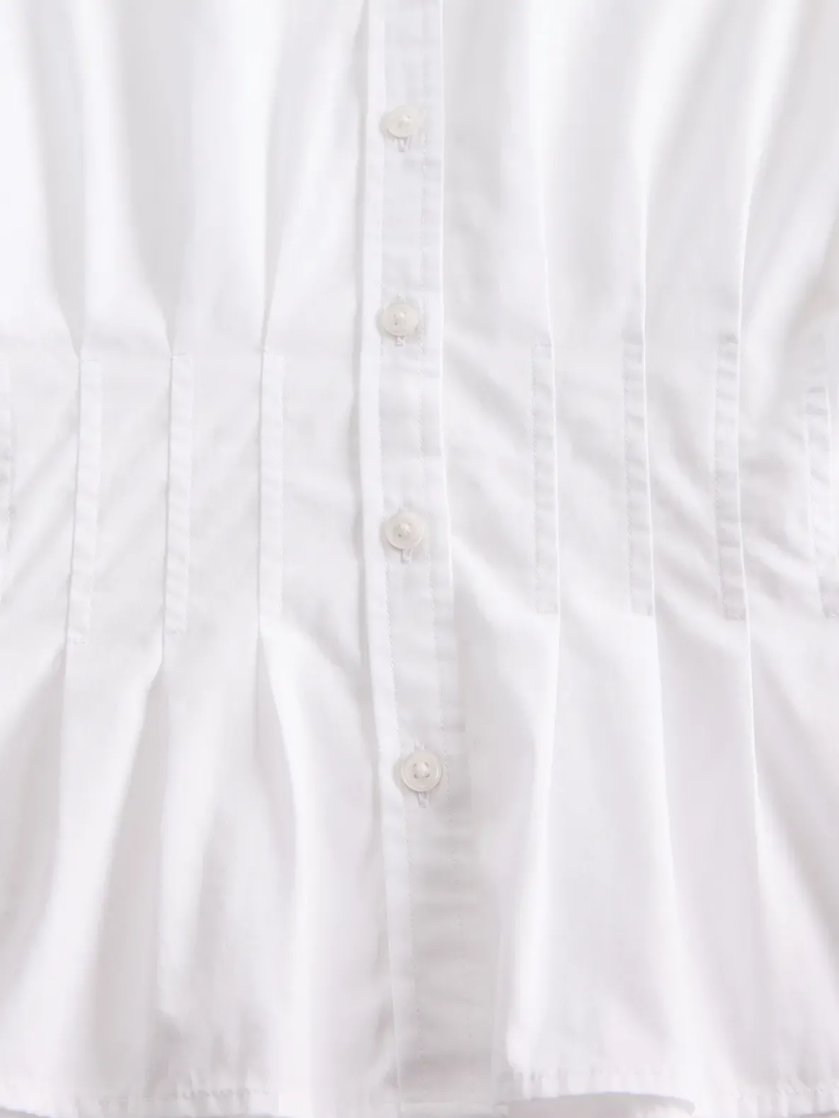 Organic Cotton Poplin Fitted Shirt