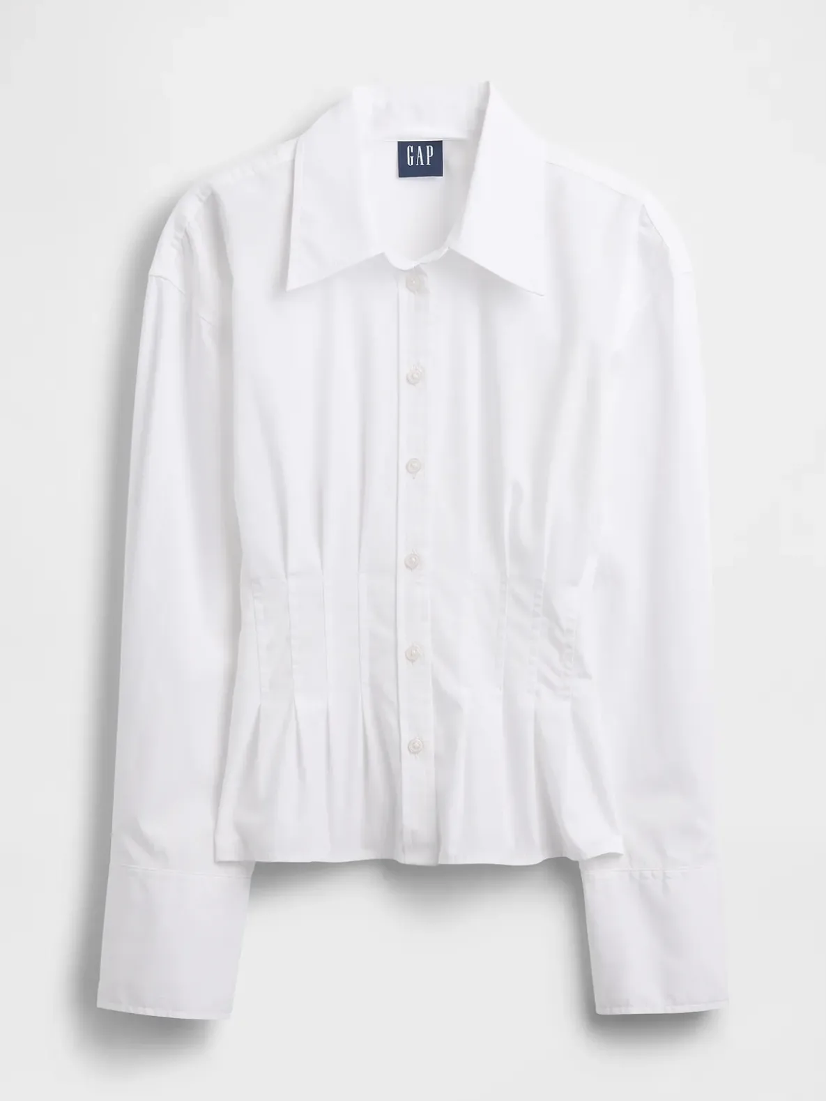 Organic Cotton Poplin Fitted Shirt