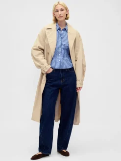 Organic Cotton Poplin Fitted Shirt