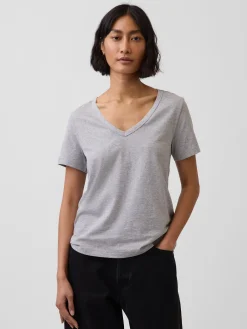Organic Cotton VintageSoft V-Neck T-Shirt