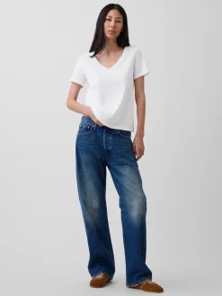 Organic Cotton VintageSoft V-Neck T-Shirt