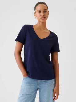 Organic Cotton VintageSoft V-Neck T-Shirt