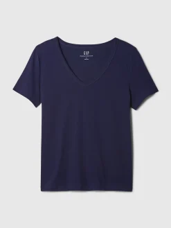 Organic Cotton VintageSoft V-Neck T-Shirt