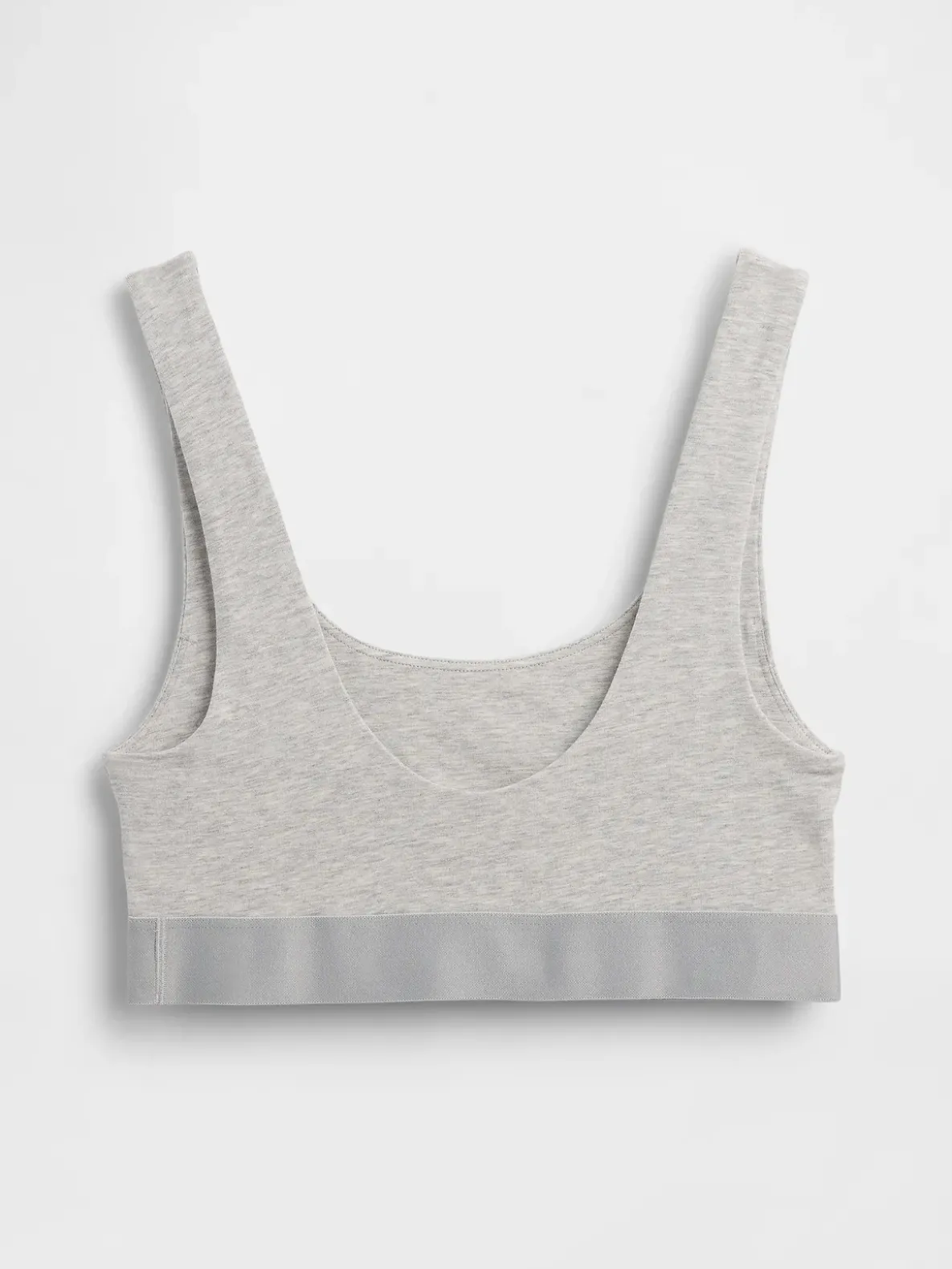 Organic Stretch Cotton Gap Logo Bralette