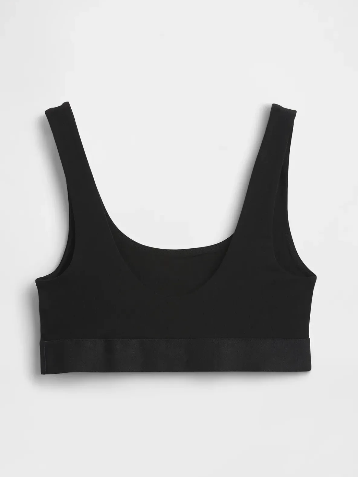 Organic Stretch Cotton Gap Logo Bralette