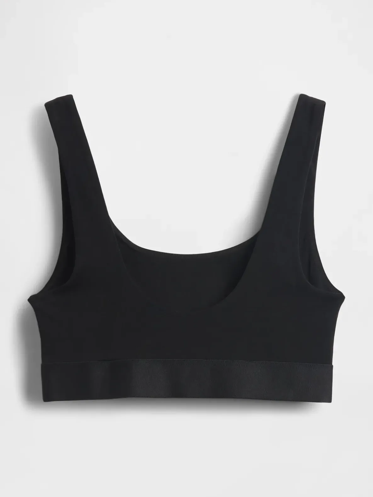 Organic Stretch Cotton Gap Logo Bralette