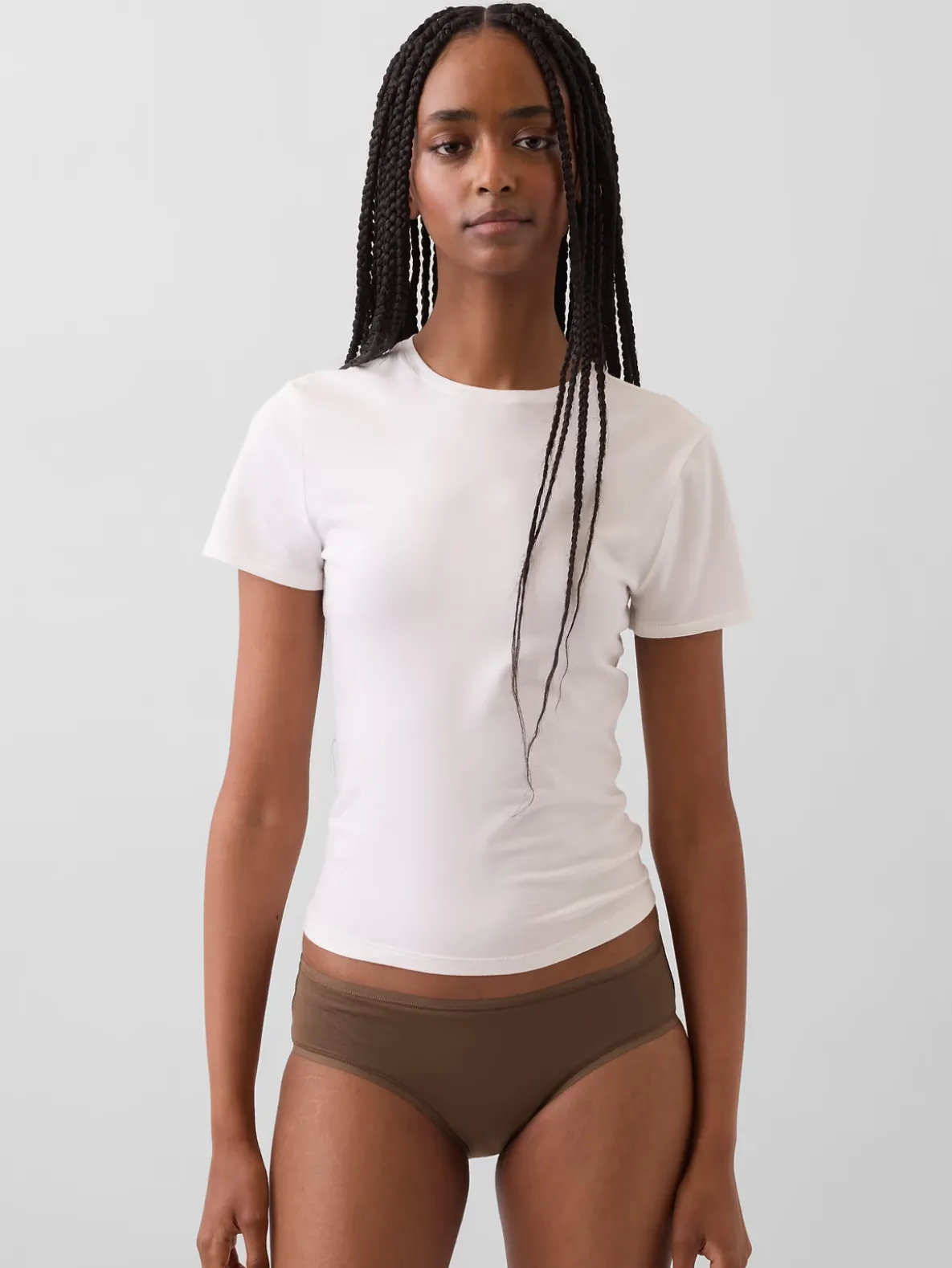 Organic Stretch Cotton Hipster