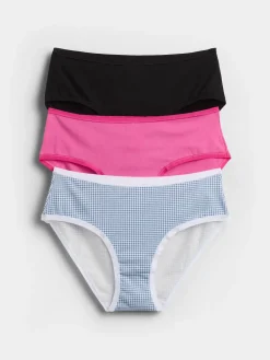 Organic Stretch Cotton Hipster (3-Pack)