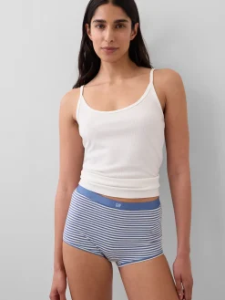 Organic Stretch Cotton High Rise Shorty