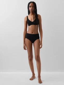Organic Stretch Cotton High Rise Bikini