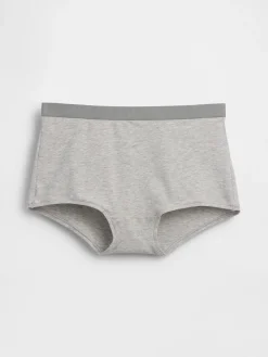 Organic Stretch Cotton Logo Shorty (3-Pack)