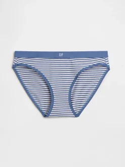 Organic Stretch Cotton Logo Bikini