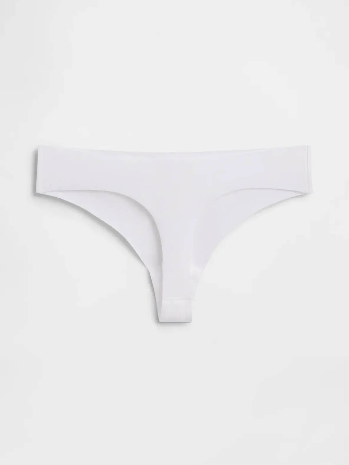 Organic Stretch Cotton No Show Thong