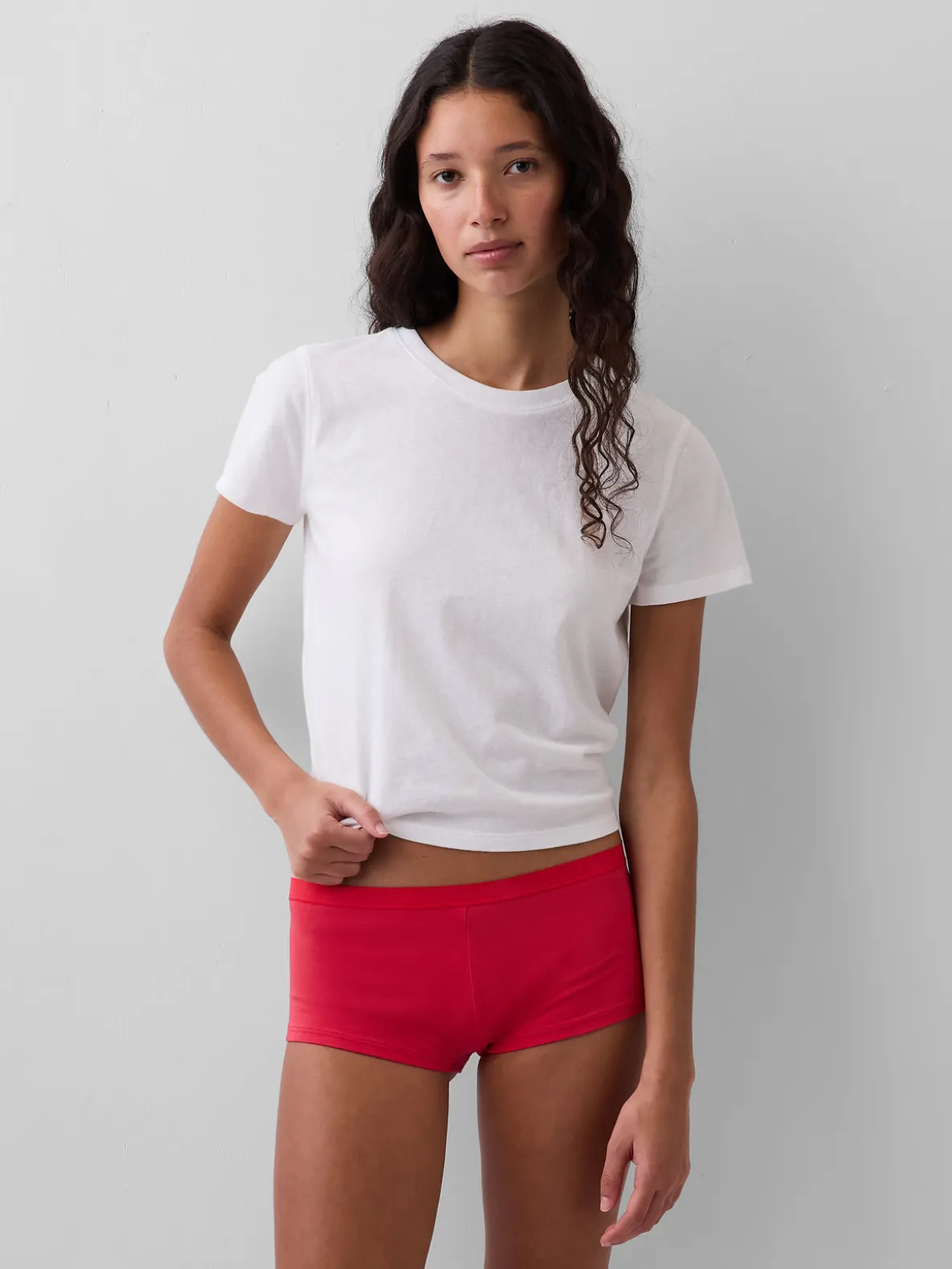 Organic Stretch Cotton Shorty