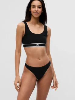 Organic Stretch Cotton Thong (3-Pack)