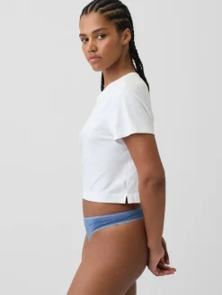 Organic Stretch Cotton Thong