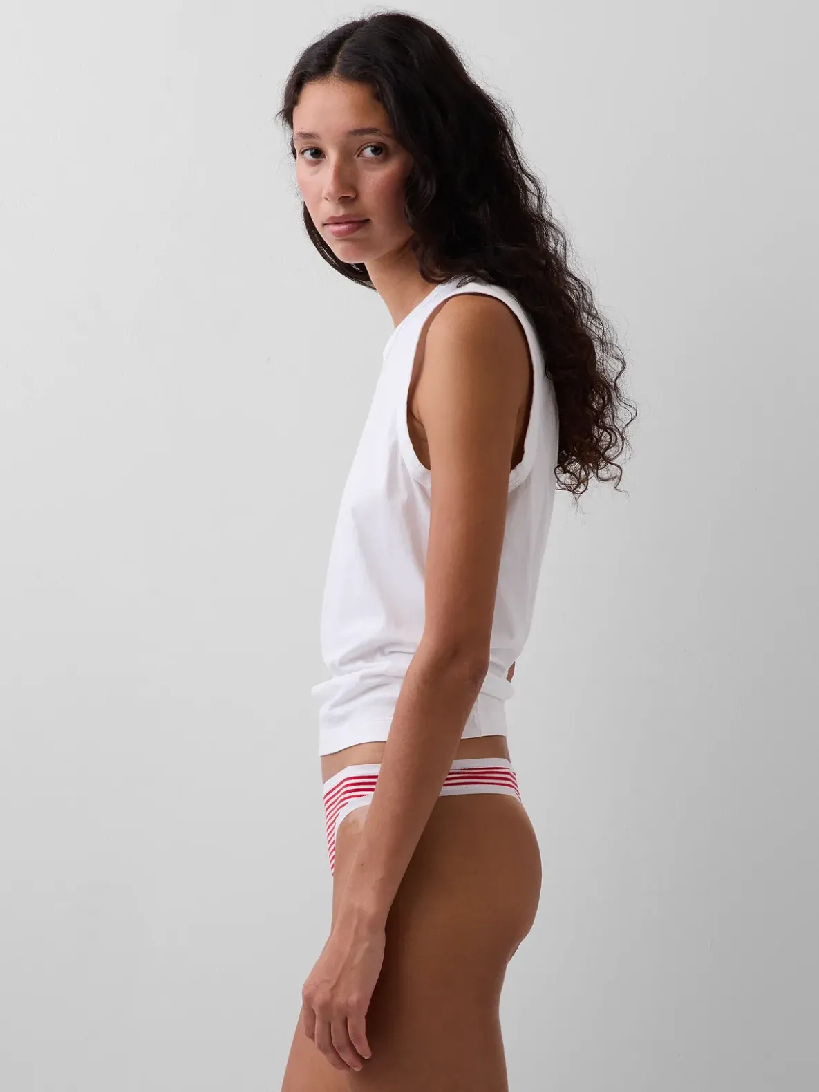 Organic Stretch Cotton Thong (3-Pack)
