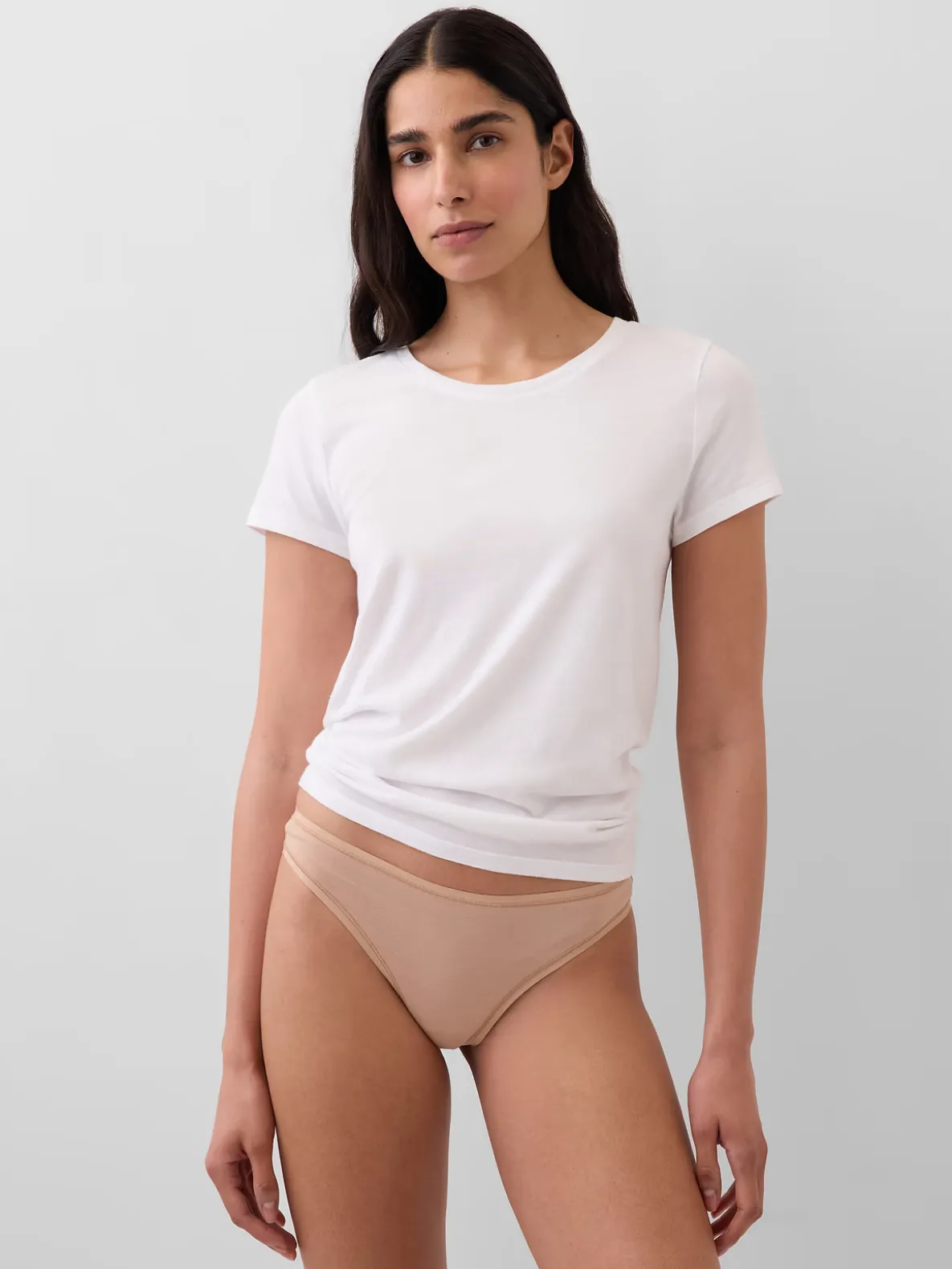 Organic Stretch Cotton Thong