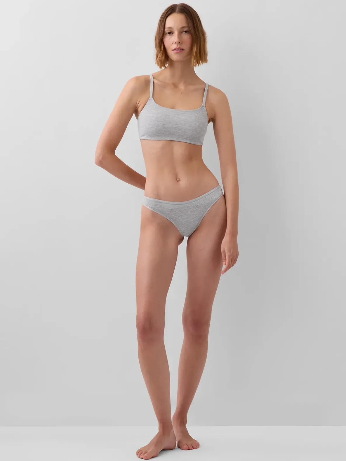Organic Stretch Cotton Thong