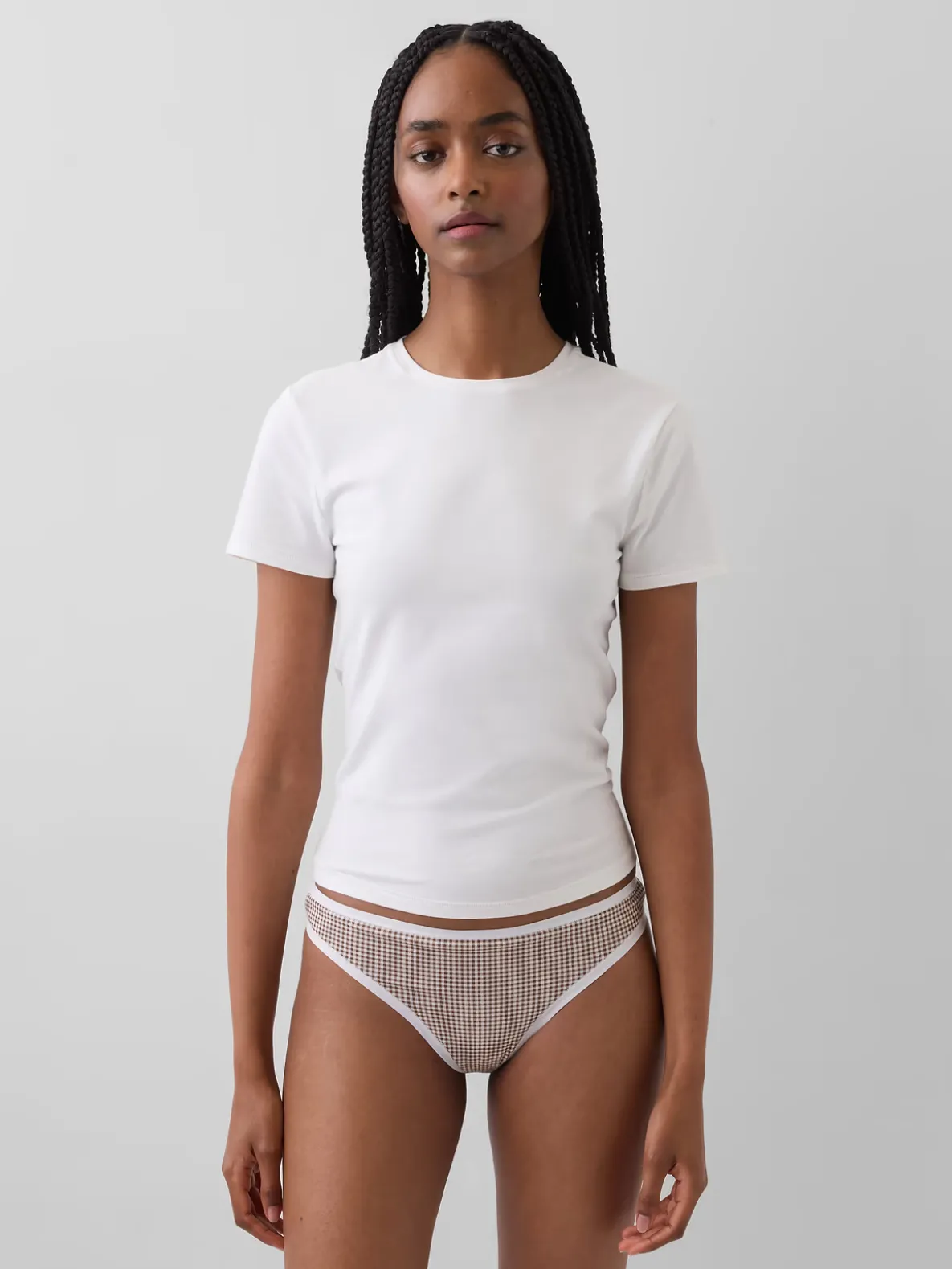 Organic Stretch Cotton Thong
