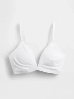 Organic Stretch Cotton Triangle Bra
