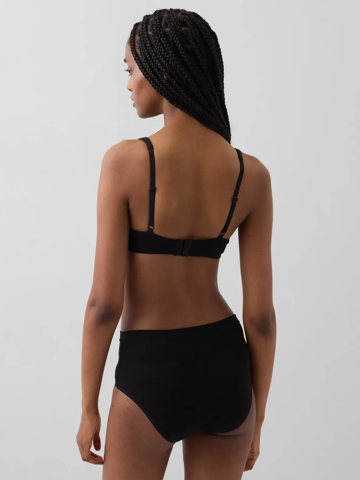 Organic Stretch Cotton Unlined Bra