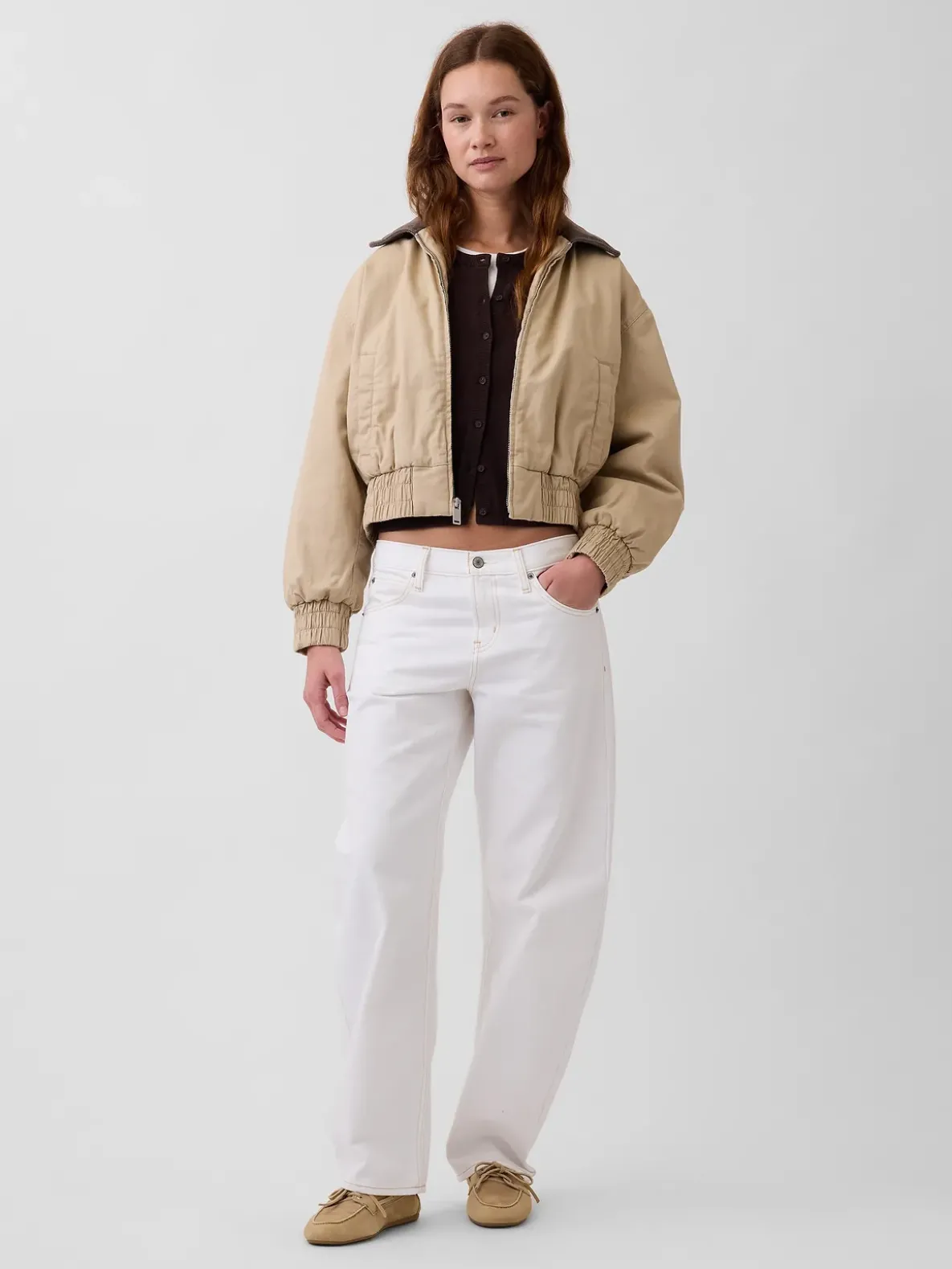 Oversized Bomber Jacket