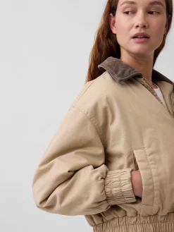 Oversized Bomber Jacket