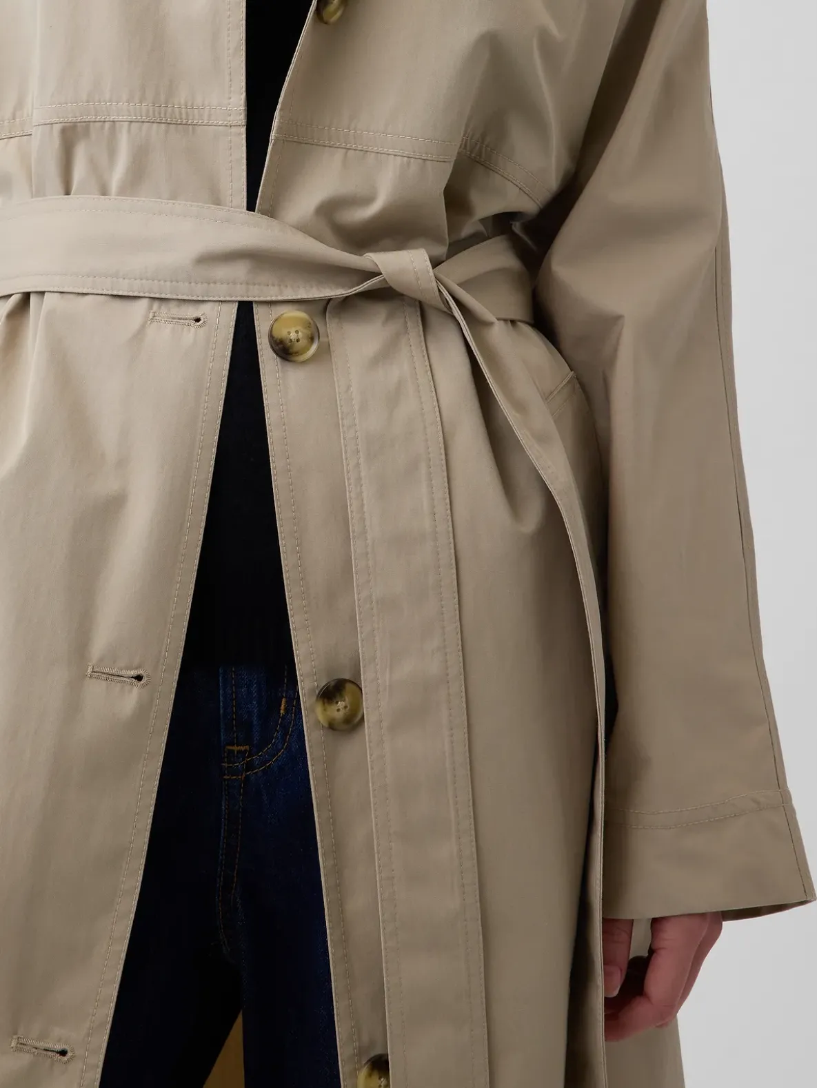 Oversized Mac Trench Coat