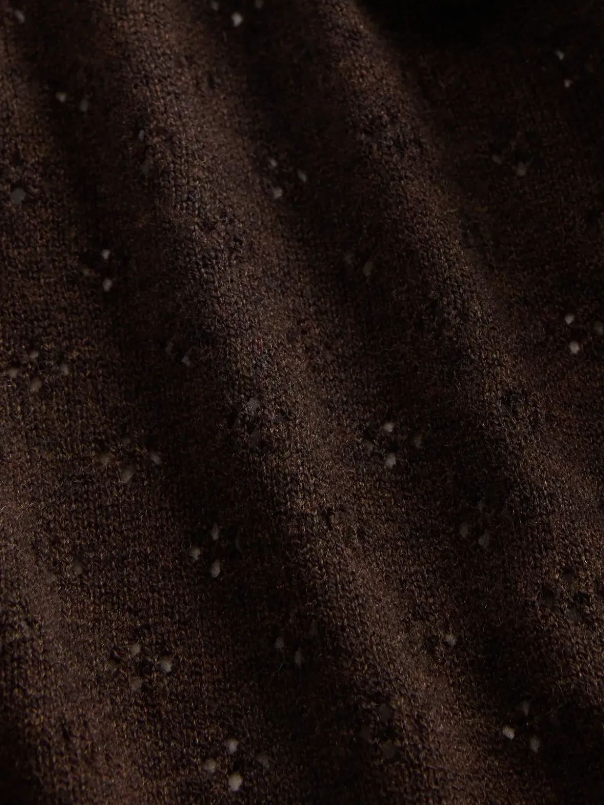 Oversized Pointelle Turtleneck