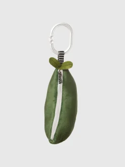 Peas in a Pod Baby Rattle and Squeaker Travel Toy