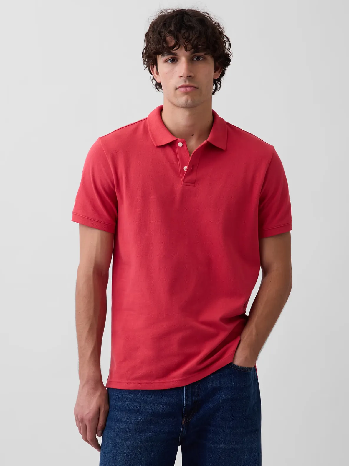 Pique Polo Shirt