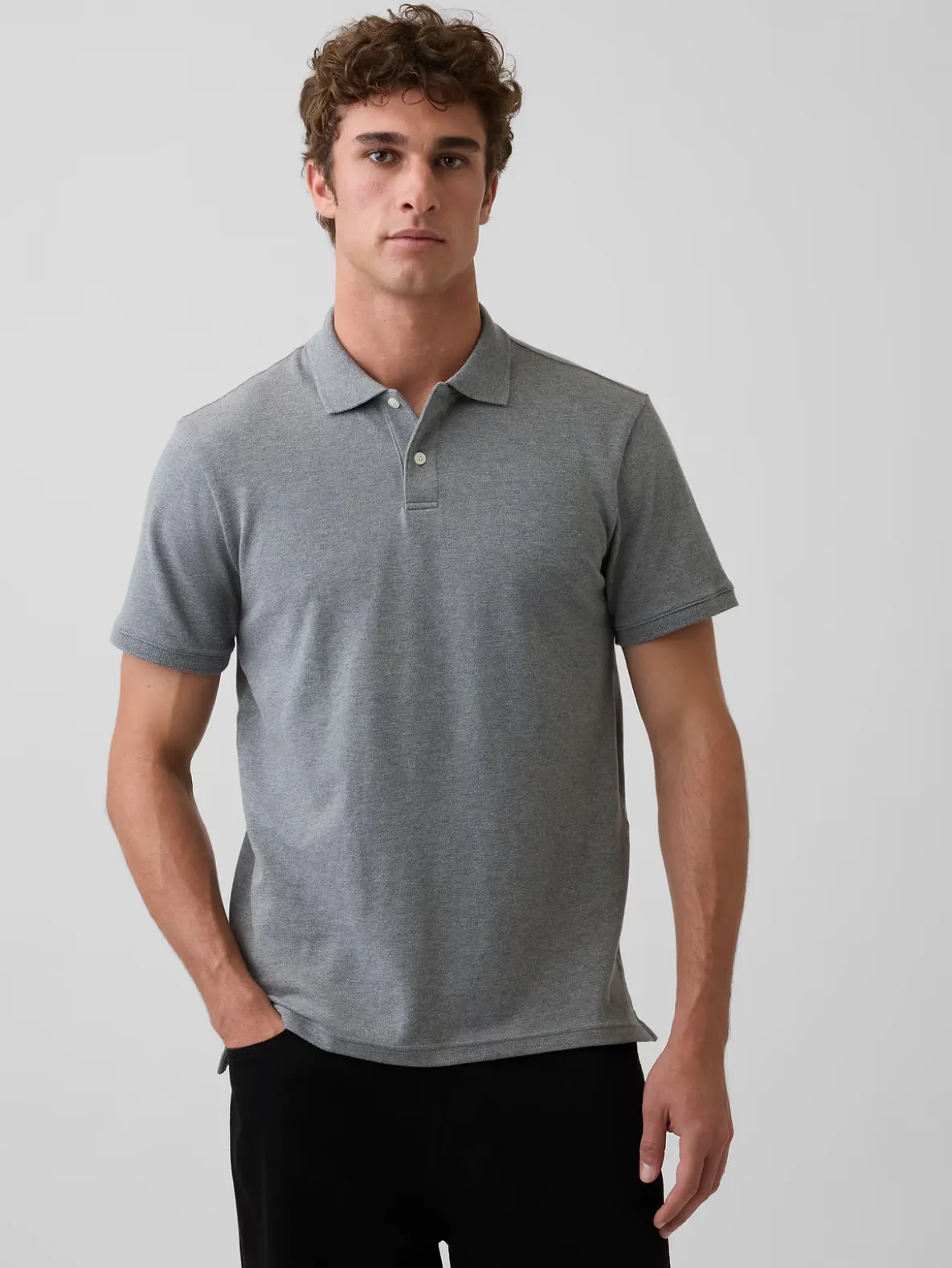 Pique Polo Shirt