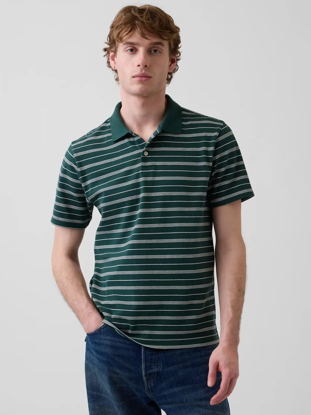 Pique Polo Shirt