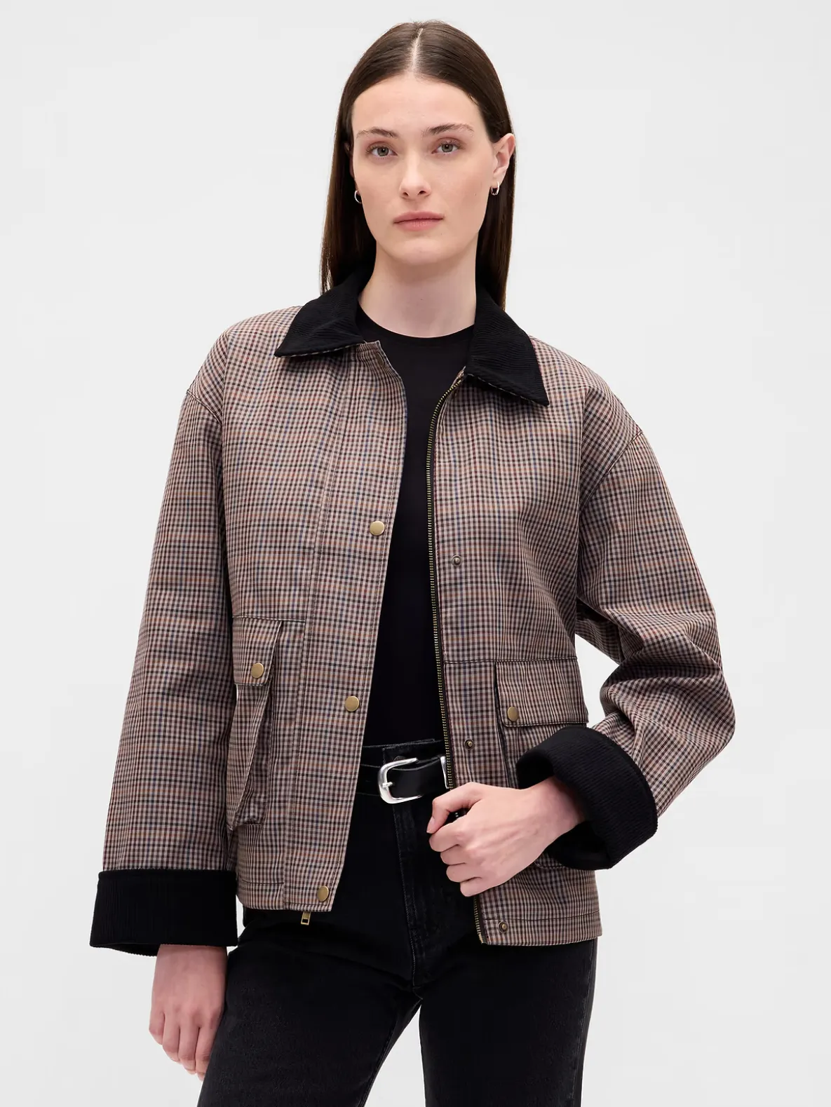 Plaid Barn Jacket