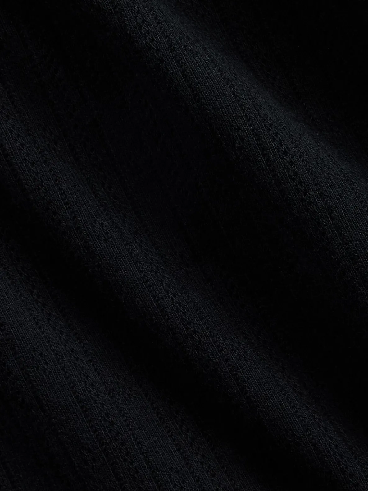 Pointelle Crewneck T-Shirt