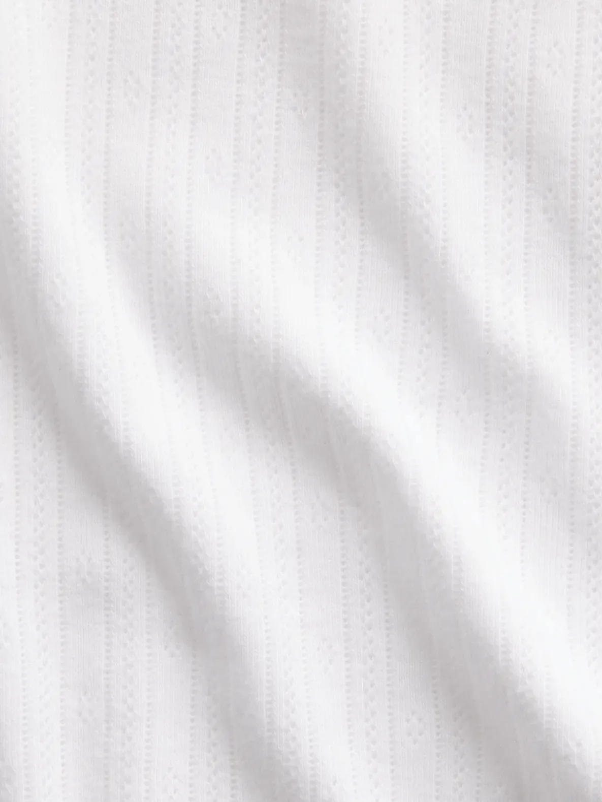 Pointelle Crewneck T-Shirt