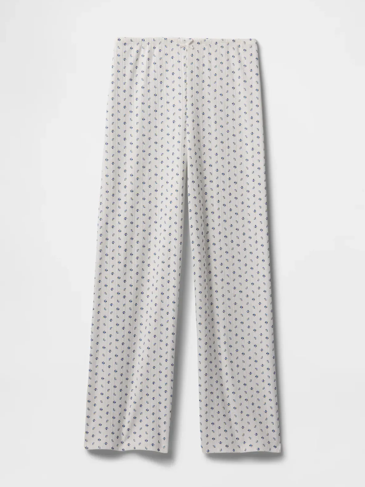 Pointelle Crop PJ Pants