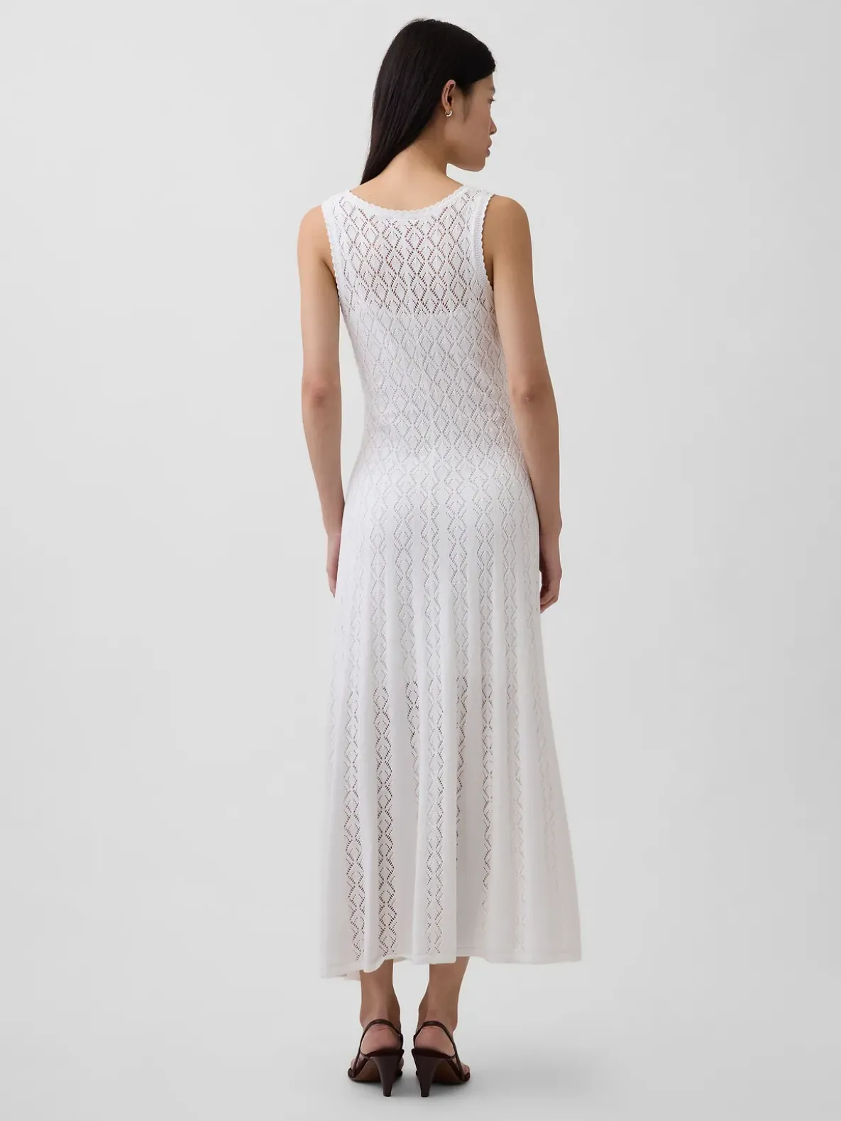 Pointelle Maxi Dress
