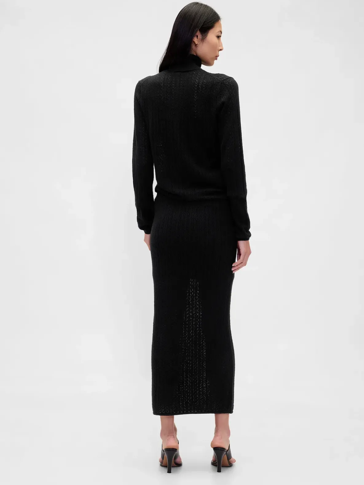 Pointelle Maxi Skirt