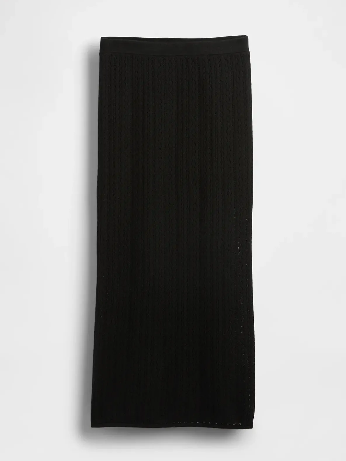 Pointelle Maxi Skirt