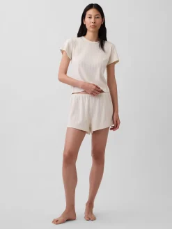 Pointelle PJ Shorts