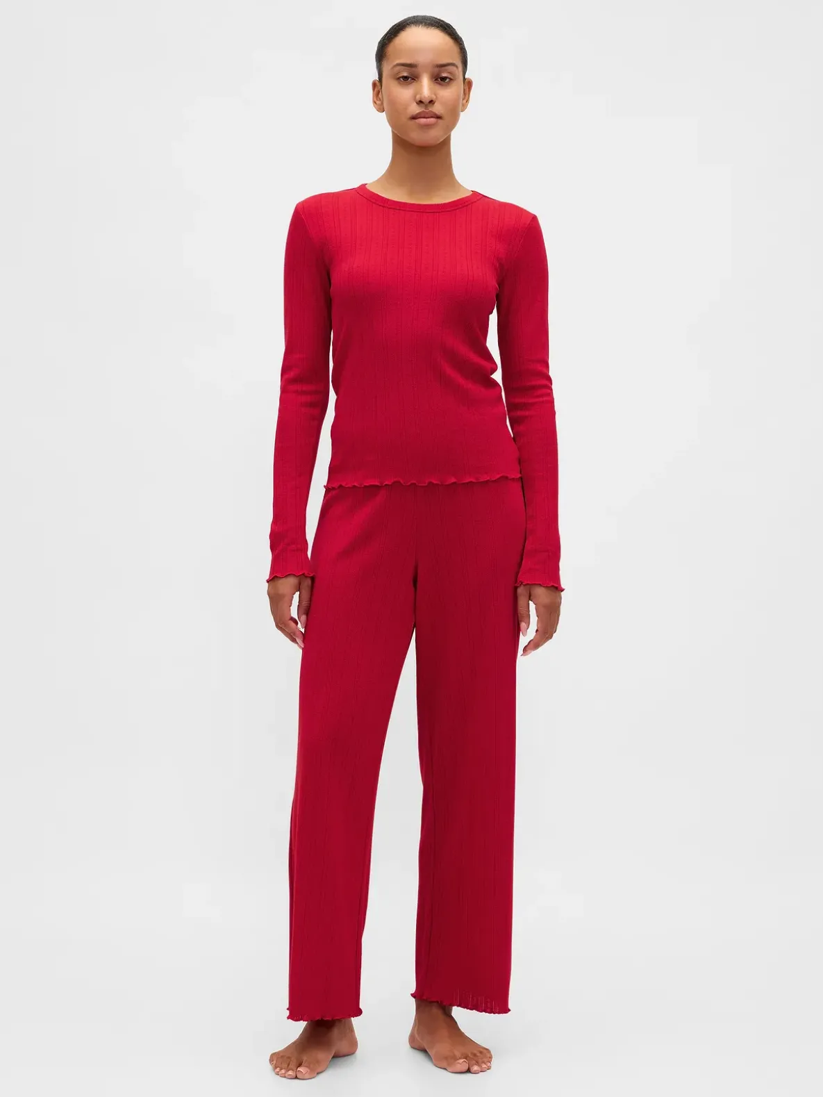Pointelle PJ Top